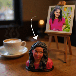 Custom Half-Body  Miniature (Single Person)