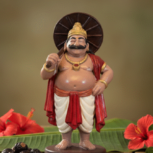 Mahabali Figurine Onam special/ Kerala figurines (10 cm Resin)