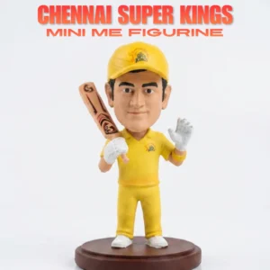 Chennai Super Kings Mini Me Custom Figurine from Photo Single Person (Bobble Head / Fixed Head)