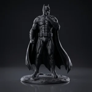 Dark Knight Batman Superhero 3D Printed Figurine | FDM Printed Collectible Display Statue